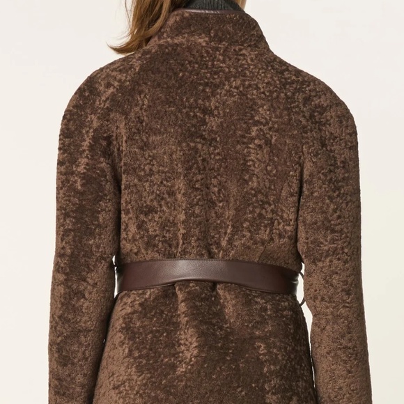 🔥🧥 VANESSA BRUNO FAUX FUR REVERSIBLE JACKET🧥🔥 - Picture 2 of 9